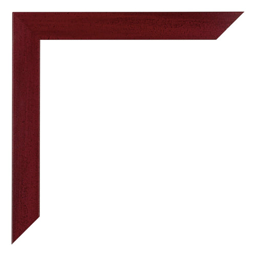 Mura MDF Photo Frame 42x59 4cm A2 Winered Wiped Detail Corner | Yourdecoration.com