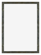Mura MDF Photo Frame 42x60cm Blue Gold Melange Front | Yourdecoration.com