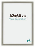 Mura MDF Photo Frame 42x60cm Gray Front Size | Yourdecoration.com