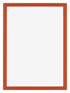 Mura MDF Photo Frame 42x60cm Orange Front | Yourdecoration.com
