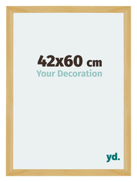 Mura MDF Photo Frame 42x60cm Pine Design Front Size | Yourdecoration.com