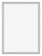 Mura MDF Photo Frame 42x60cm Silver Matte Front | Yourdecoration.com