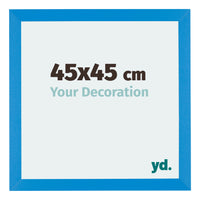 Mura MDF Photo Frame 45x45cm Bright Blue Front Size | Yourdecoration.com