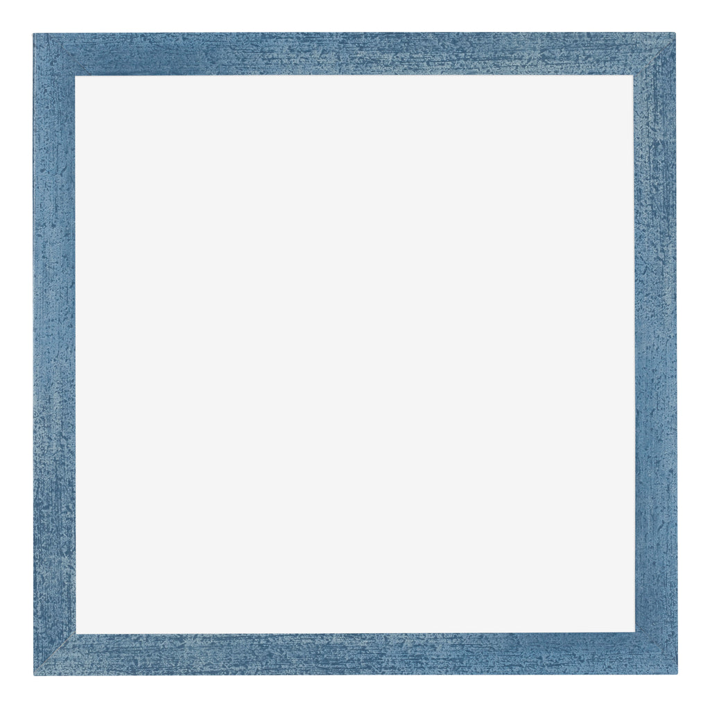 Mura MDF Photo Frame 45x45cm Bright Blue Swept Front | Yourdecoration.com