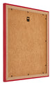 Mura MDF Photo Frame 45x45cm Red Back Oblique | Yourdecoration.com