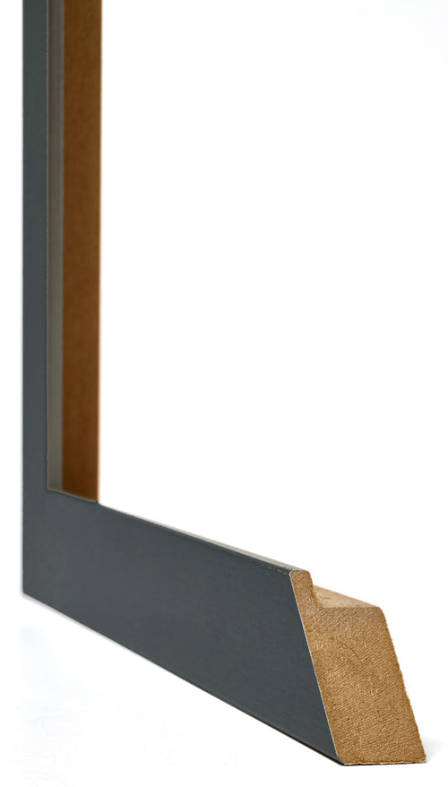 Mura MDF Photo Frame 45x60cm Anthracite Detail Intersection | Yourdecoration.com