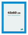 Mura MDF Photo Frame 45x60cm Bright Blue Front Size | Yourdecoration.com