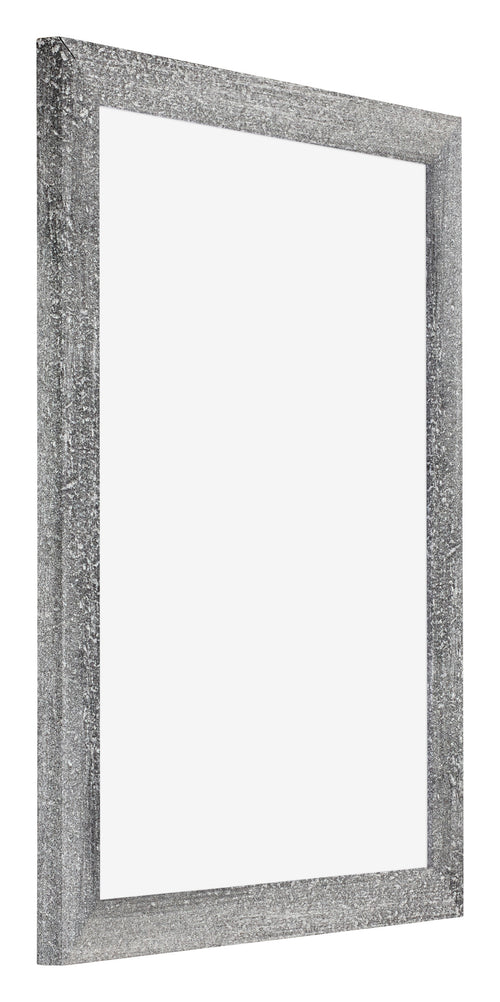 Mura MDF Photo Frame 45x60cm Gray Wiped Front Oblique | Yourdecoration.com