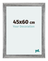 Mura MDF Photo Frame 45x60cm Gray Wiped Front Size | Yourdecoration.com