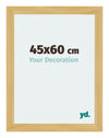 Mura MDF Photo Frame 45x60cm Pine Design Front Size | Yourdecoration.com