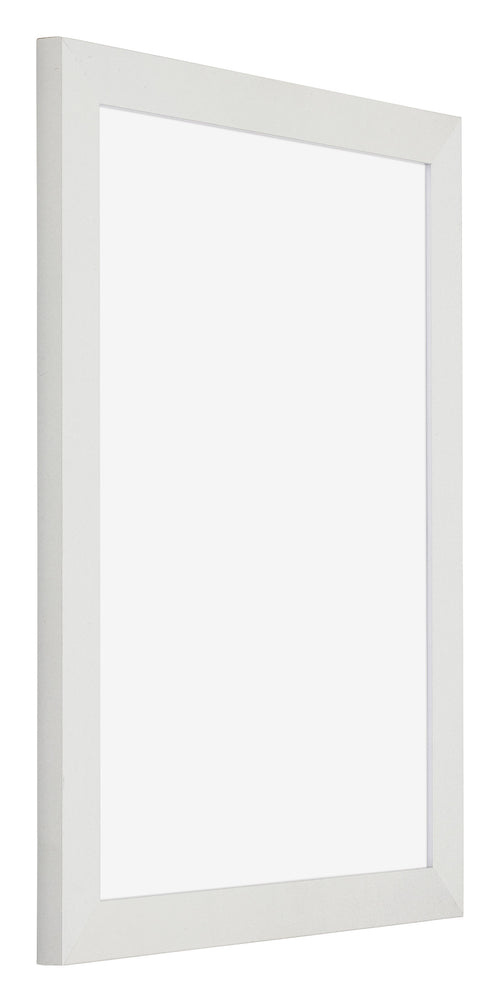 Mura MDF Photo Frame 45x60cm White Matte Front Oblique | Yourdecoration.com