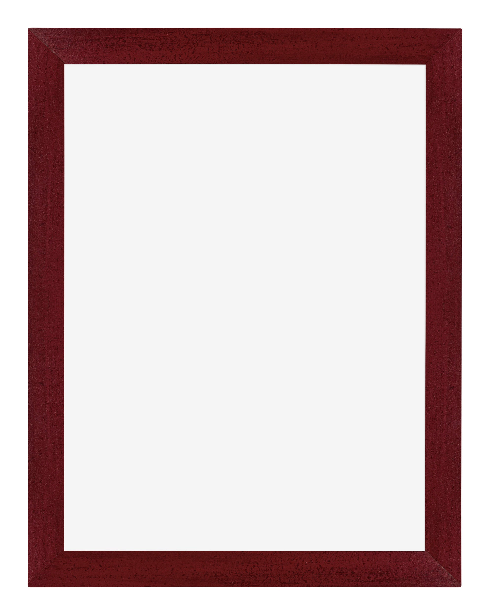 Mura MDF Photo Frame 45x60cm Winered Wiped Front | Yourdecoration.com
