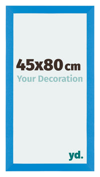 Mura MDF Photo Frame 45x80cm Bright Blue Front Size | Yourdecoration.com