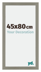 Mura MDF Photo Frame 45x80cm Gray Front Size | Yourdecoration.com