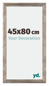 Mura MDF Photo Frame 45x80cm Metal Vintage Front Size | Yourdecoration.com