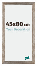 Mura MDF Photo Frame 45x80cm Metal Vintage Front Size | Yourdecoration.com