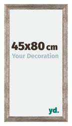 Mura MDF Photo Frame 45x80cm Metal Vintage Front Size | Yourdecoration.com