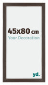 Mura MDF Photo Frame 45x80cm Oak Dark Front Size | Yourdecoration.com