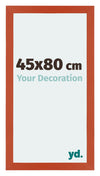 Mura MDF Photo Frame 45x80cm Orange Front Size | Yourdecoration.com