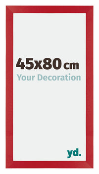 Mura MDF Photo Frame 45x80cm Red Front Size | Yourdecoration.com