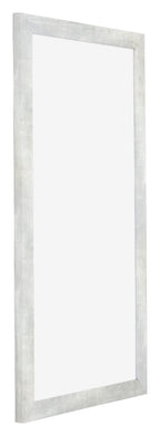 Mura MDF Photo Frame 45x80cm Silver Glossy Vintage Front Oblique | Yourdecoration.com