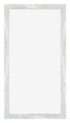 Mura MDF Photo Frame 45x80cm Silver Glossy Vintage Front | Yourdecoration.com