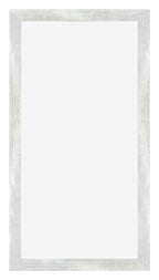 Mura MDF Photo Frame 45x80cm Silver Glossy Vintage Front | Yourdecoration.com