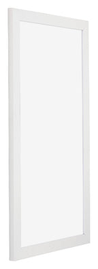 Mura MDF Photo Frame 45x80cm White High Gloss Front Oblique | Yourdecoration.com