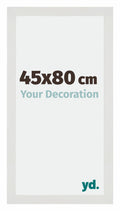 Mura MDF Photo Frame 45x80cm White Matte Front Size | Yourdecoration.com