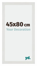 Mura MDF Photo Frame 45x80cm White Matte Front Size | Yourdecoration.com