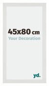 Mura MDF Photo Frame 45x80cm White Matte Front Size | Yourdecoration.com