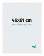Mura MDF Photo Frame 46x61cm Blanc Brillant Front Size | Yourdecoration.com
