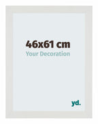 Mura MDF Photo Frame 46x61cm Blanc Mat Front Size | Yourdecoration.com