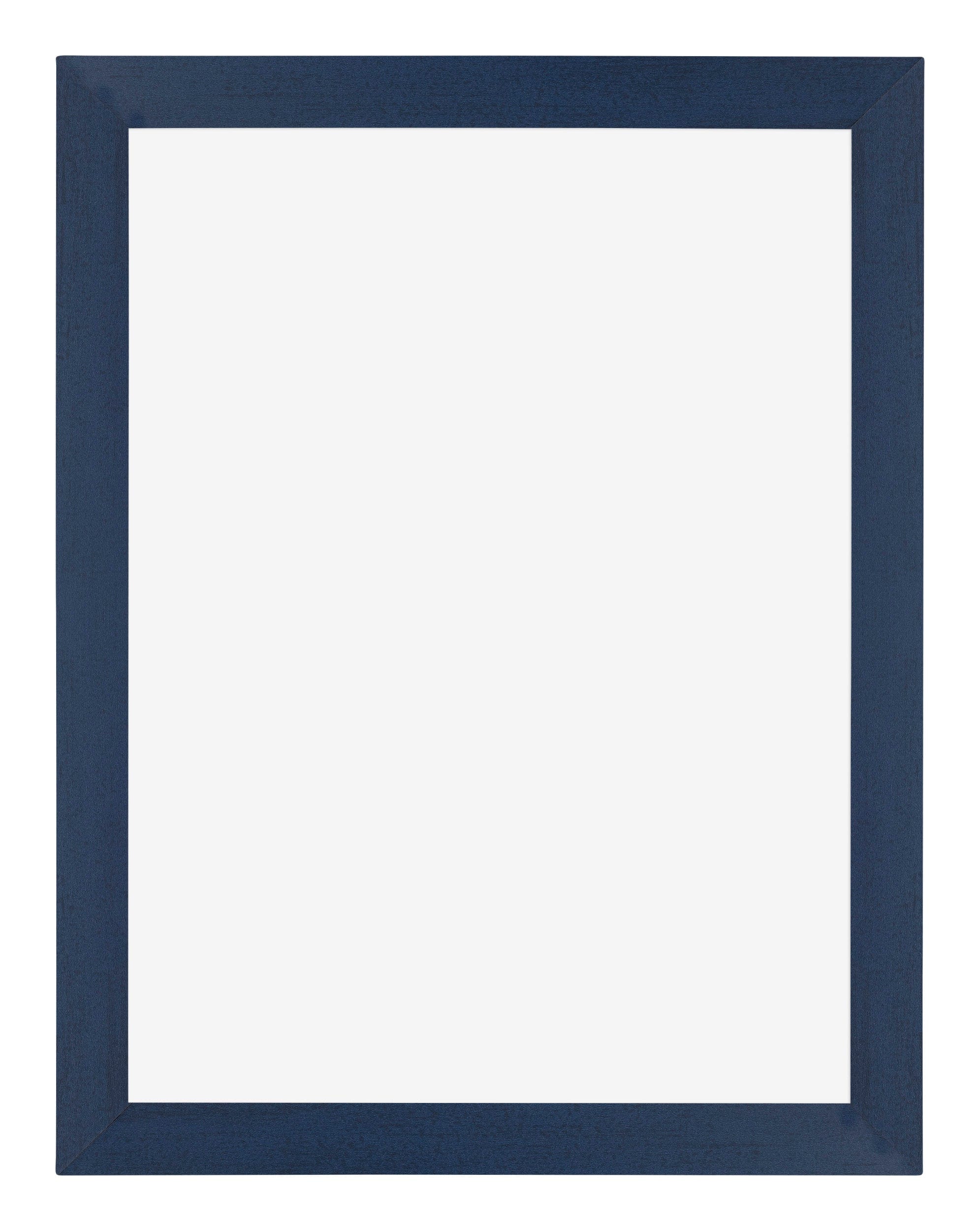 Mura MDF Photo Frame 46x61cm Bleu Foncé Patiné Front | Yourdecoration.com