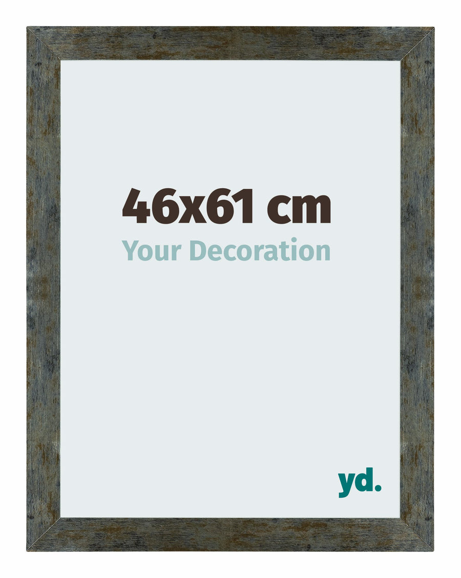Mura MDF Photo Frame 46x61cm Bleu Or Mélangé Front Size | Yourdecoration.com