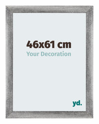 Mura MDF Photo Frame 46x61cm Gris Patiné Front Size | Yourdecoration.com