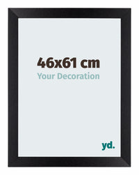 Mura MDF Photo Frame 46x61cm Noir Mat Front Size | Yourdecoration.com