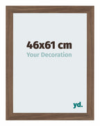 Mura MDF Photo Frame 46x61cm Noyer Foncé Front Size | Yourdecoration.com