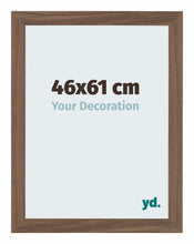Mura MDF Photo Frame 46x61cm Noyer Foncé Front Size | Yourdecoration.com