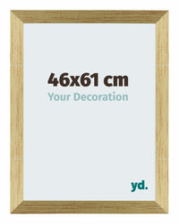 Mura MDF Photo Frame 46x61cm Or Brillant Front Size | Yourdecoration.com