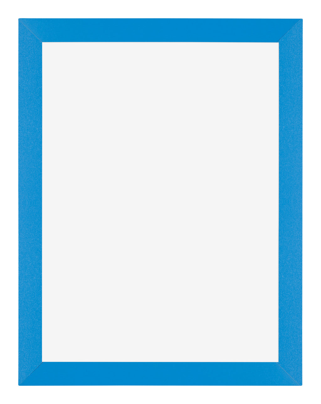 Mura MDF Photo Frame 48x64cm Bright Blue Front | Yourdecoration.com
