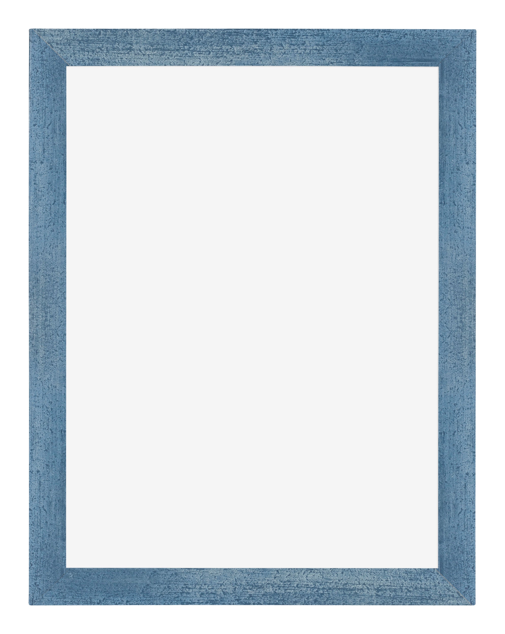 Mura MDF Photo Frame 48x64cm Clear Blue Swept Front | Yourdecoration.com