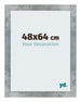Mura MDF Photo Frame 48x64cm Iron Swept Front Size | Yourdecoration.com