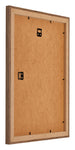 Mura MDF Photo Frame 48x64cm Oak Rustic Back Oblique | Yourdecoration.com
