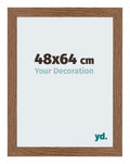 Mura MDF Photo Frame 48x64cm Oak Rustic Front Size | Yourdecoration.com