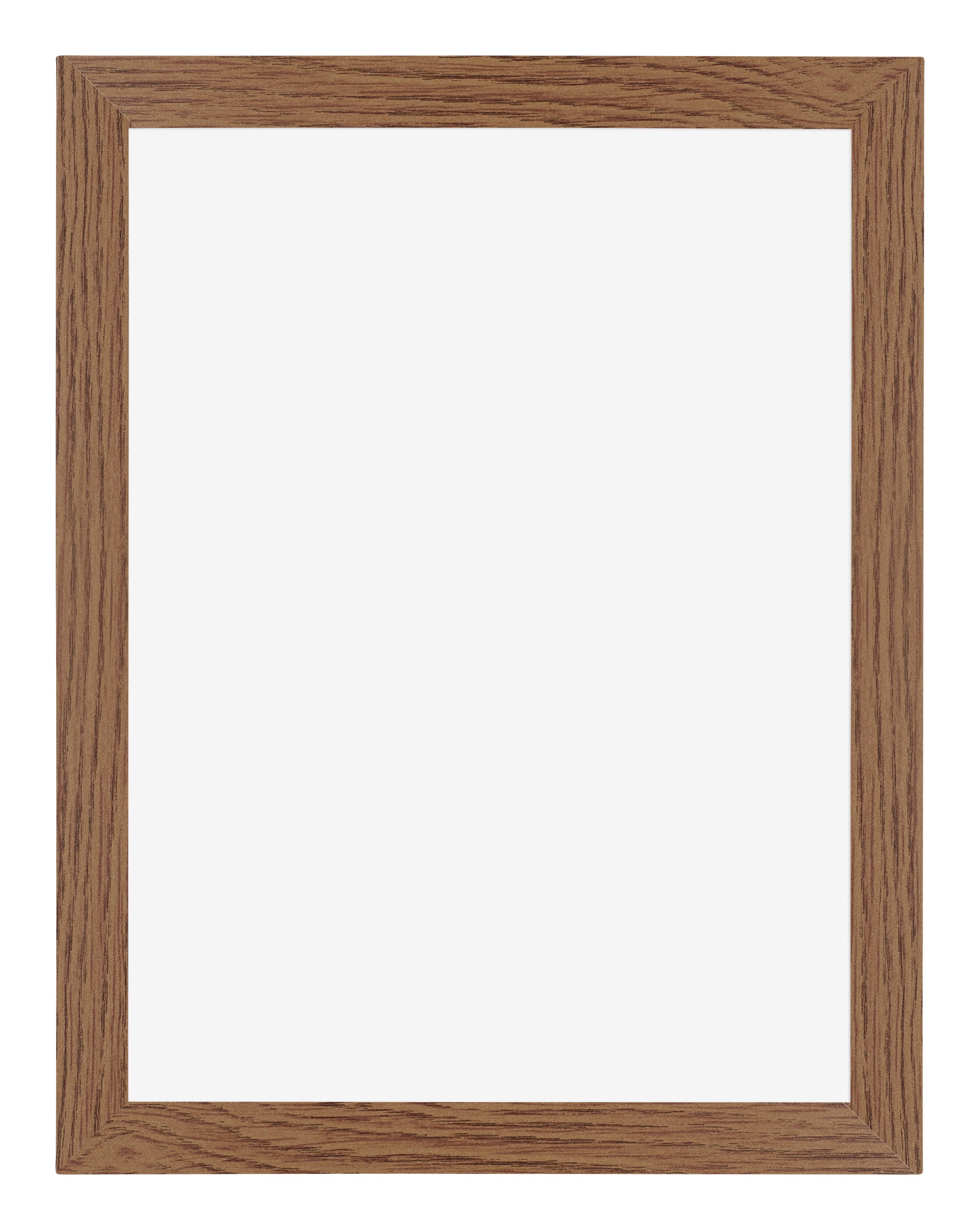Mura MDF Photo Frame 48x64cm Oak Rustic Front | Yourdecoration.com