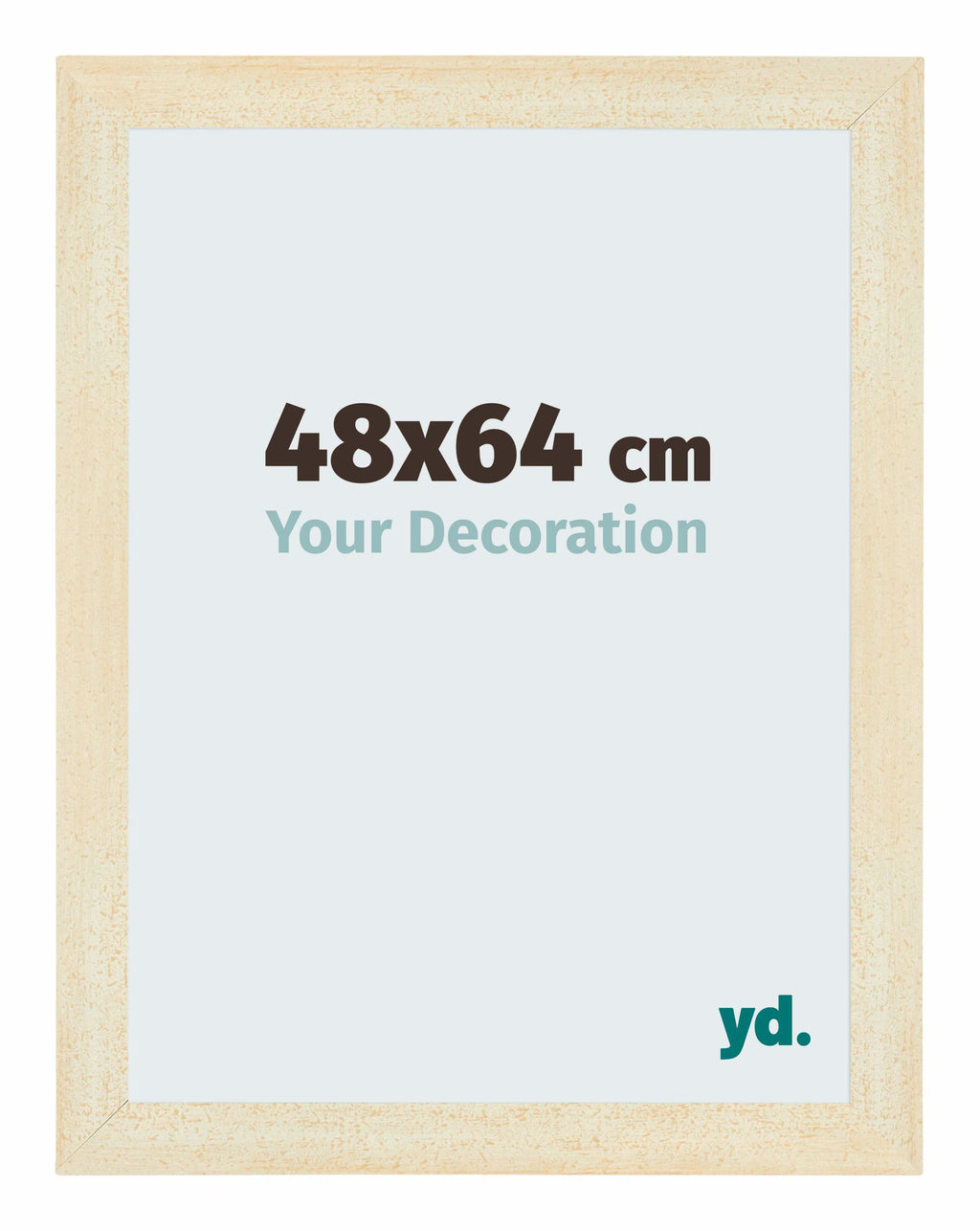 Mura MDF Photo Frame 48x64cm Sand Swept Front Size | Yourdecoration.com