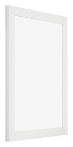 Mura MDF Photo Frame 48x64cm White High Gloss Front Oblique | Yourdecoration.com