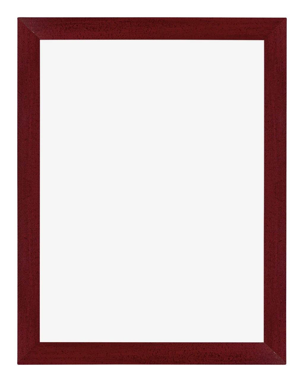 Mura MDF Photo Frame 48x64cm Wine Red Swept Front | Yourdecoration.com