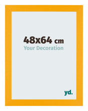 Mura MDF Photo Frame 48x64cm Yellow Front Size | Yourdecoration.com
